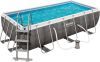 Bestway Power Steel frame zwembad set Rotan 404 online kopen