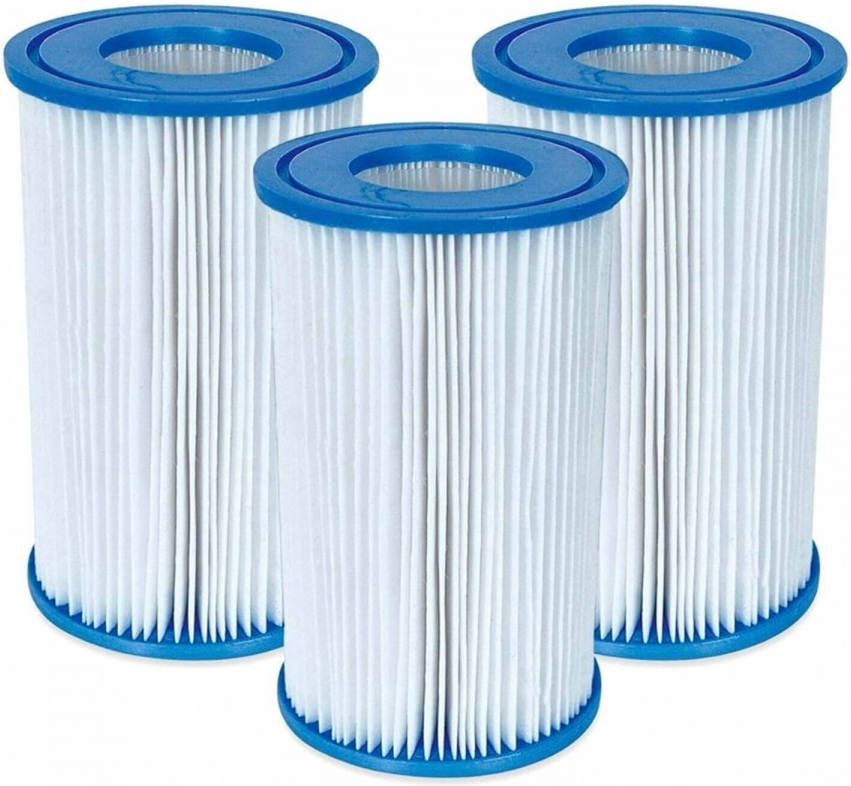 Intex Filtercartridge Type A Wit/blauw 3 Stuks online kopen