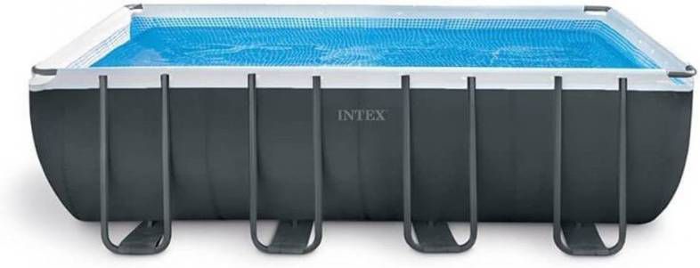 Intex Opzetzwembad Met Accessoires Ultra Xtr Frame 549 X 274 X 132 Cm Antraciet online kopen