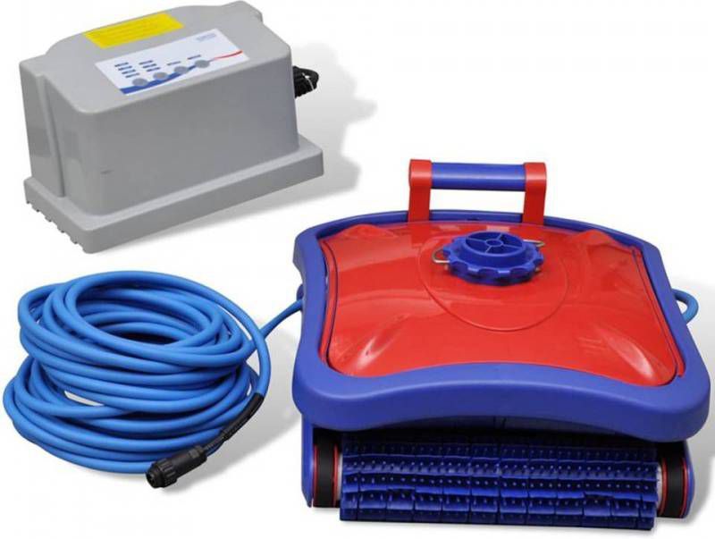 VidaXL Zwembad robot stofzuiger (Rood/Blauw) online kopen