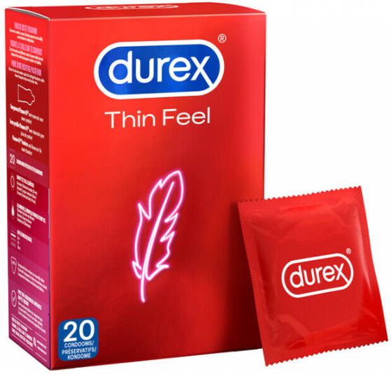 Durex Condooms Thin Feel 12 stuks 20 Stuks online kopen
