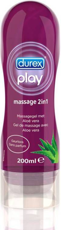 Durex Massage Olie En Glijmiddel 2 in 1 Aloe Vera(200ml ) online kopen