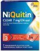Niquitin 3x Clear Nicotinepleisters 7 mg Stap 3 7 stuks online kopen
