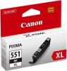 Canon inktcartridge CLI-551BK-XL zwart op blister, 950 pagina's OEM: 6443B004 online kopen