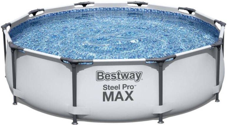 Bestway Steel Pro Max frame zwembad(Ø 305x76 cm)met filterpomp online kopen