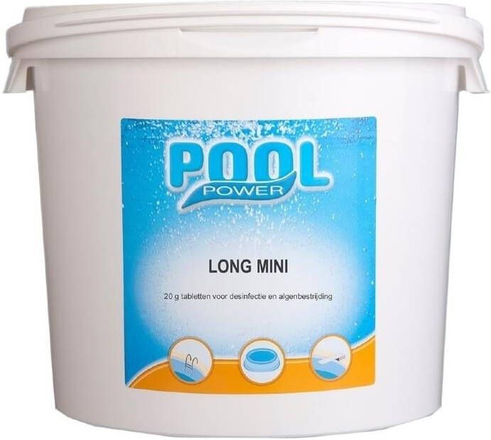 Pool Power Mini Chloortabletten 20 gr. 5 kg online kopen