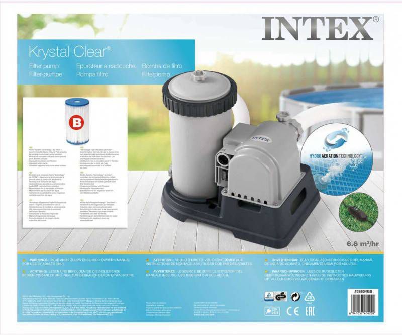 Intex Cartridge filterpomp 9463 L/u 28634GS online kopen