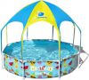 Bestway My First Frame Pool Splash in shade Play Rond 244 Peuterbad Splash in shade Ø 244 Cm online kopen