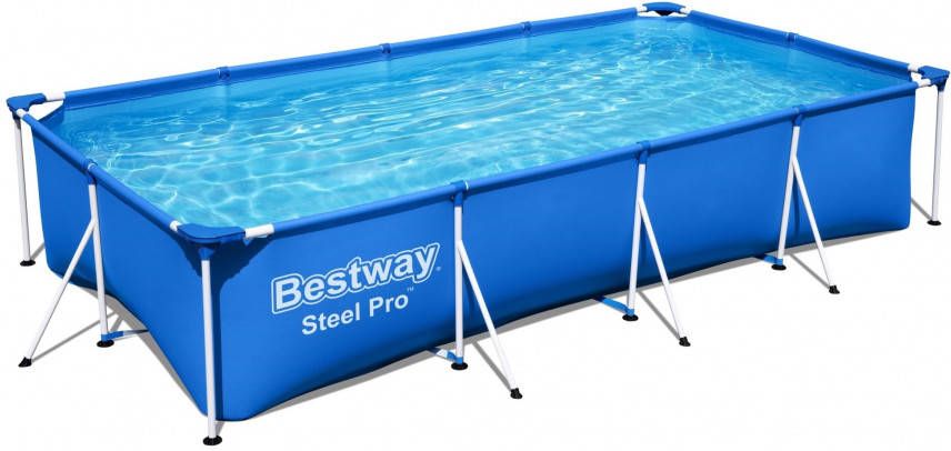Bestway Steel Pro Zwembadset rechthoekig 400x211x81 cm 56424 online kopen