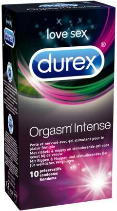 Durex Orgasm Intense Condooms 10 Stuks(10stuks ) online kopen