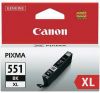 Canon inktcartridge CLI-551BK-XL zwart op blister, 950 pagina's OEM: 6443B004 online kopen