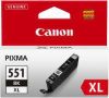 Canon inktcartridge CLI-551BK-XL zwart op blister, 950 pagina's OEM: 6443B004 online kopen