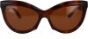 Balenciaga Bb0217S 002 Sunglasses , Bruin, Dames online kopen