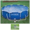 Intex Metal Frame zwembad (Ø366x76 cm) met filterpomp online kopen