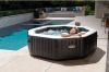 Intex Whirlpool PureSpa™ Octagon Bubble Jet PureSPA "Jet + Bubble Deluxe" octagon, onyx black 6 delig, øxh 201x71cm, met zoutwatersysteem(set ) online kopen