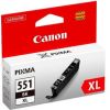 Canon inktcartridge CLI-551BK-XL zwart op blister, 950 pagina's OEM: 6443B004 online kopen