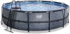 EXIT TOYS EXIT Frame Pool &#xF8, 488x122cm(12v Filterpomp) Grijs online kopen