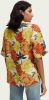 Scotch & Soda Oversized blouse van linnen met bloemenprint online kopen