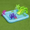 Bestway Kinderzwembad Met Glijbaan Incl. Opblaas Waterspeelgoed 239 X 206 X 86 Cm 308 L Waterdieren online kopen