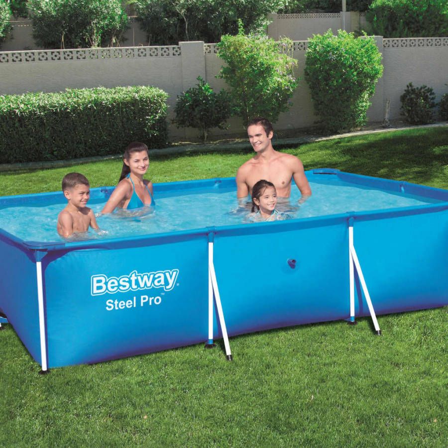 Bestway Zwembad met stalen frame 300x201x66 cm 56404 online kopen