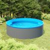 VidaXL Splasher pool 350x90 cm grijs online kopen