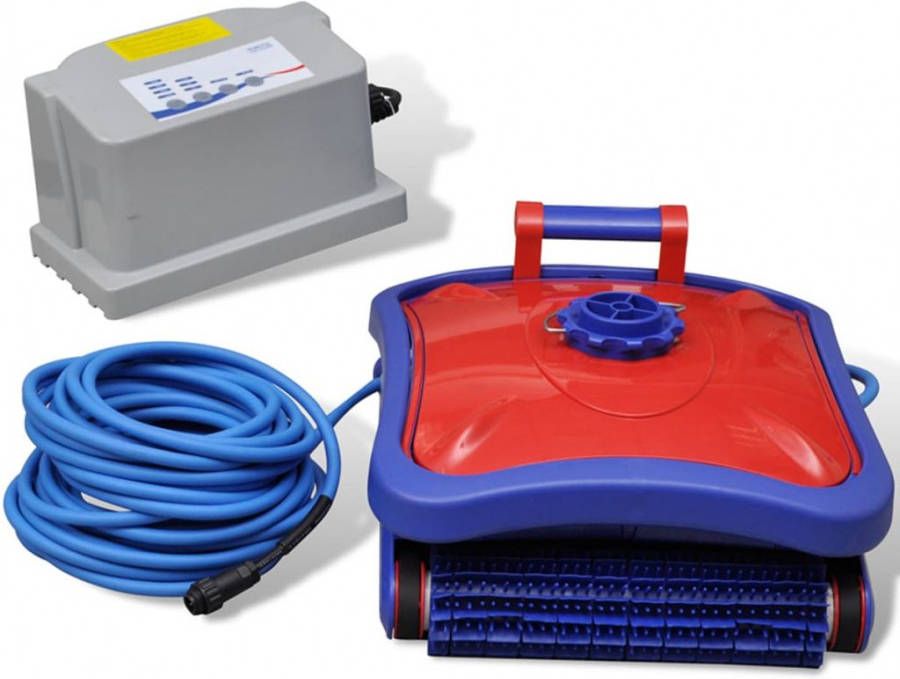 VidaXL Zwembad robot stofzuiger (Rood/Blauw) online kopen