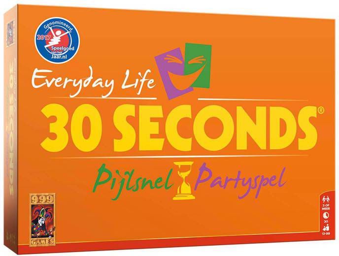 999 Games partyspel 30 Seconds Everyday Life(NL ) online kopen