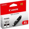Canon inktcartridge CLI-551BK-XL zwart op blister, 950 pagina's OEM: 6443B004 online kopen