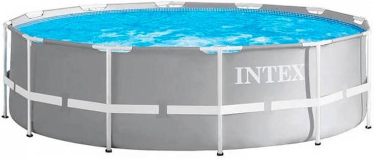 Intex Opzetzwembad Met Pomp 26712gn Prism 366 X 76 Cm Grijs online kopen