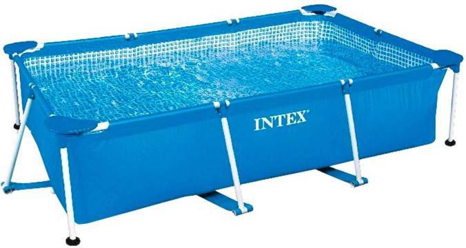 Huismerk Intex Rechthoekig Zwembad Zonder Pomp 300 x 200 75 cm - Zwembad